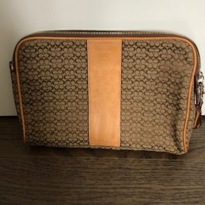Coach makeup bag